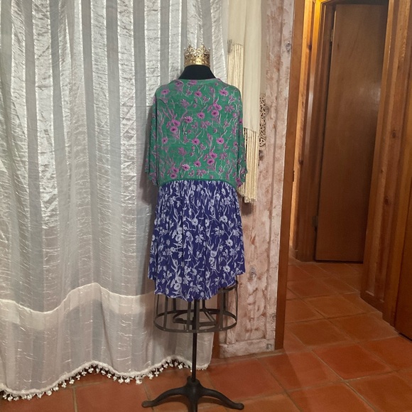 Anthropologie Boho Button Up Top M - Picture 3 of 9